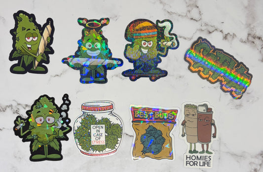 420 Club Sticker Bundle
