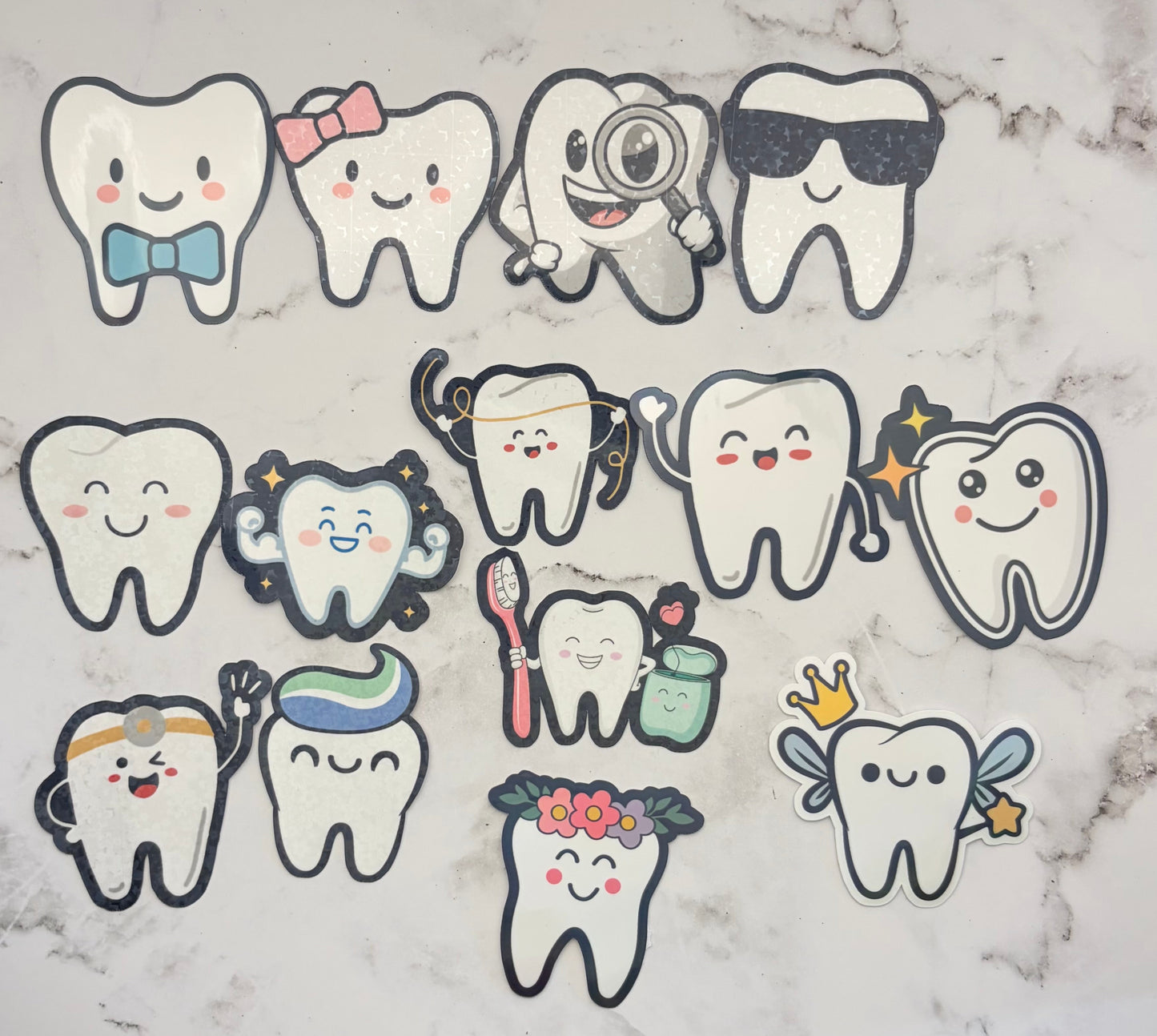 Dentistry School Student Sticker Bundle