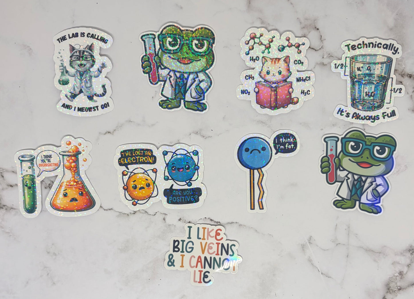 Funny Lab Sticker Bundle
