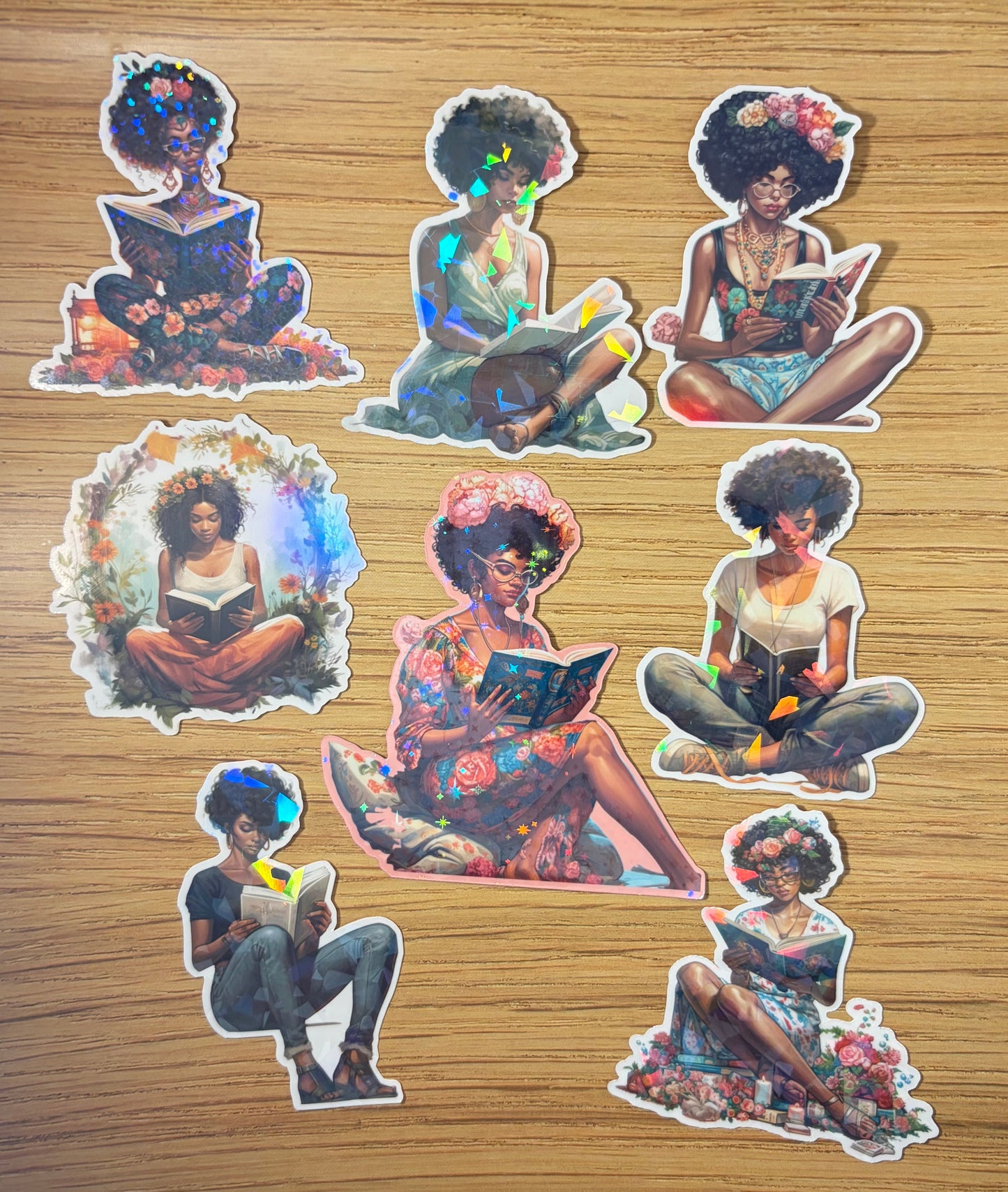 Blk Gurl Bookish Sticker Bundle