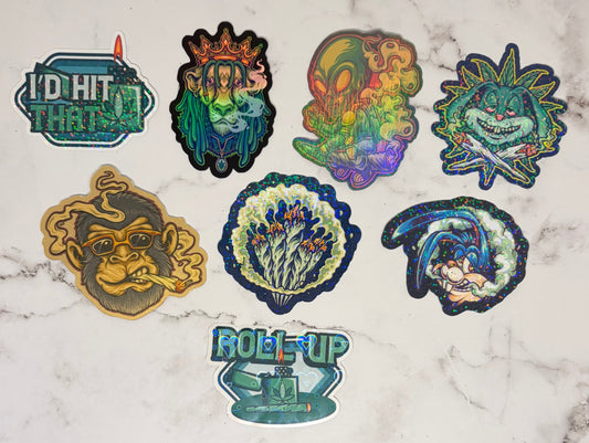 420 Club Sticker Bundle