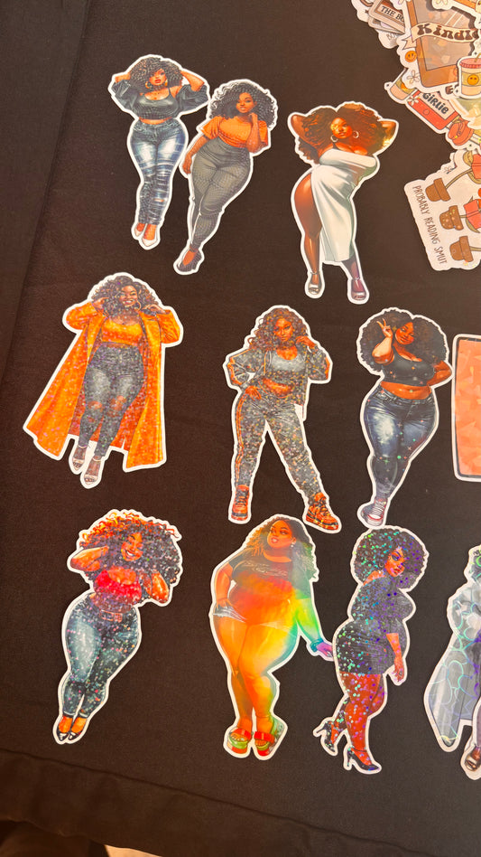 Thick Goddess Sticker Bundle