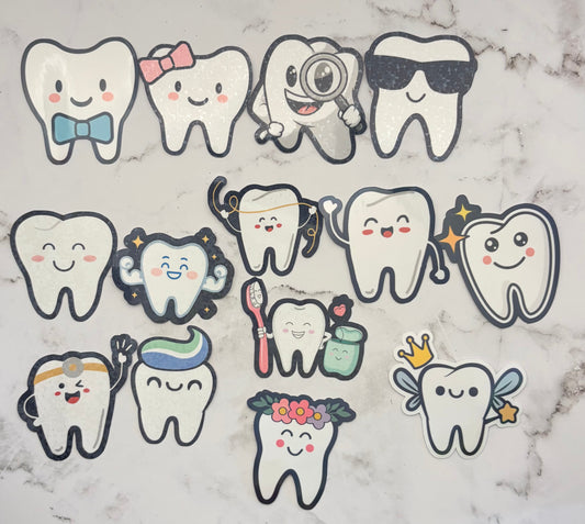 Dentistry School Student Sticker Bundle